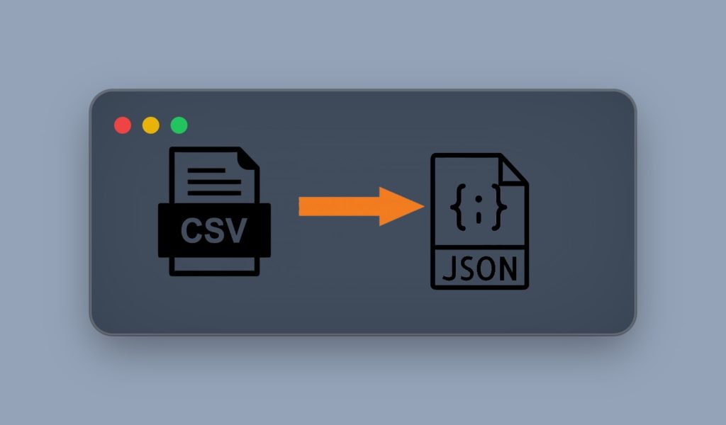 كيفية تحويل CSV إلى JSON في node js