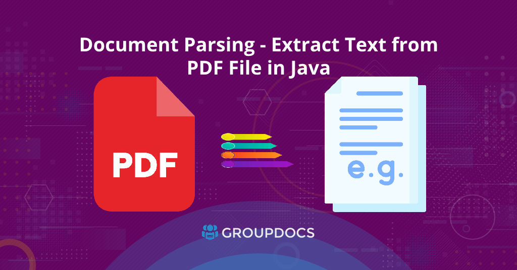 تحليل المستند - استخراج نص من ملف PDF في Java