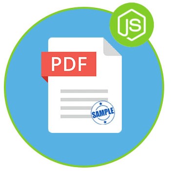 قم بتسجيل ملف PDF باستخدام Stamp باستخدام REST API في Node.js