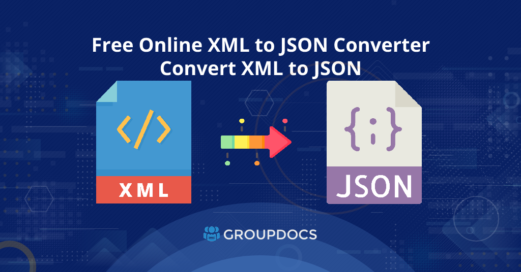 Free XML to JSON converter online