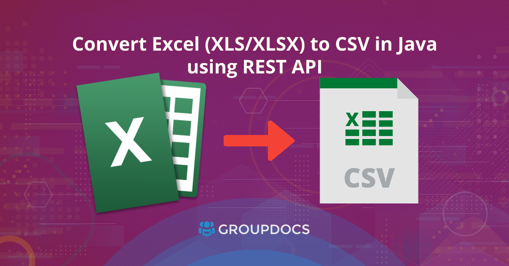 Převeďte Excel XLS nebo XLSX do CSV přes Java