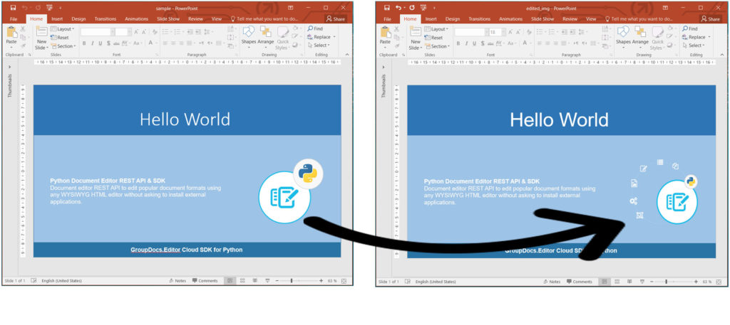 Aktualizujte obrázek ve snímku prezentace PowerPoint