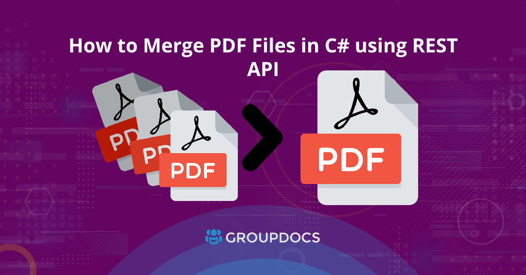 Jak sloučit více souborů PDF do jednoho v C# .Net