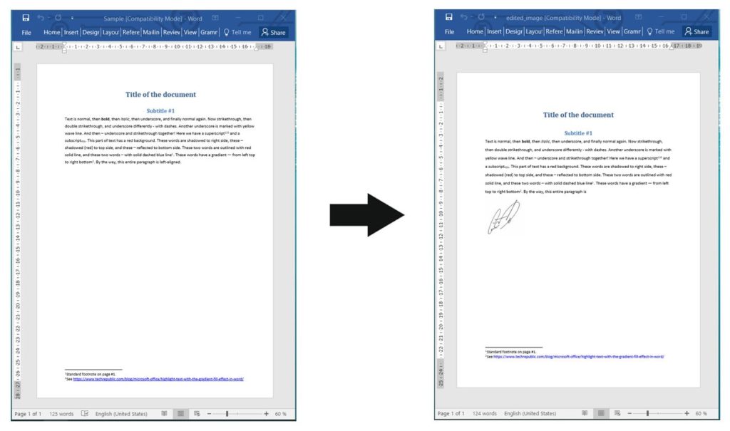 Insert Image in Word Documents using Node.js