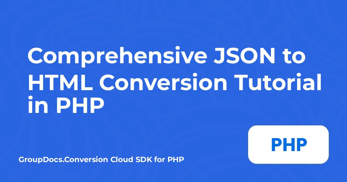 Tutorial completo de conversión de JSON a HTML en PHP