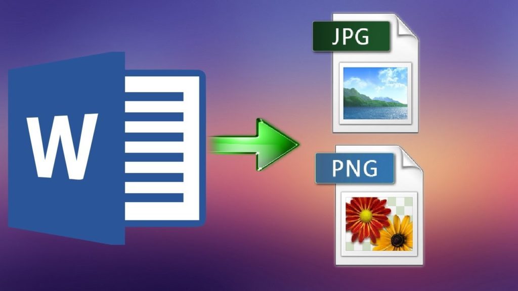 Convierta archivos de imagen de Word a JPEG, PNG o GIF en Python