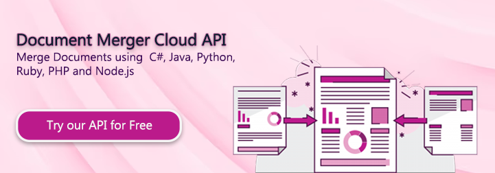 API de nube de fusión de documentos