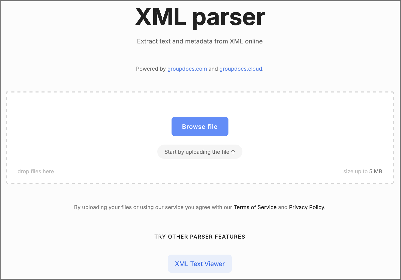 Extraer texto de XML en línea