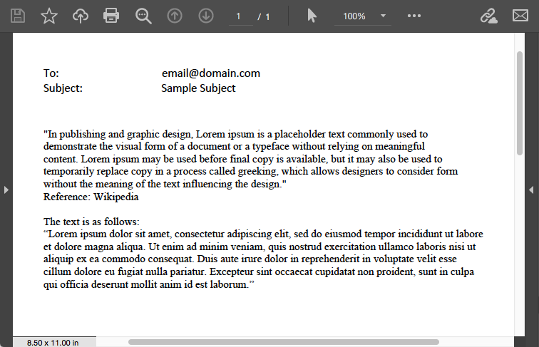 تبدیل EML به فایل PDF به صورت برنامه ریزی شده