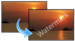 जावा का उपयोग करके छवियों में वॉटरमार्क जोड़ें
