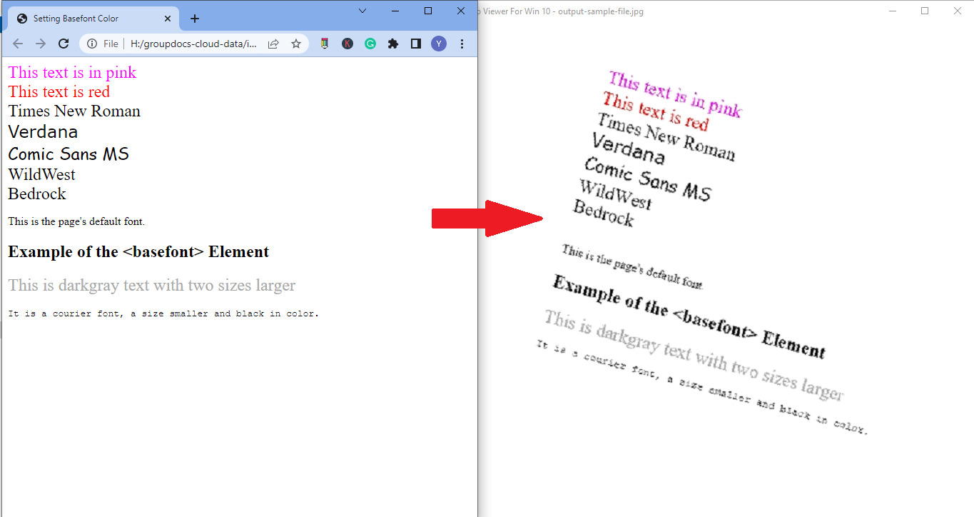 Java mengkonversi dokumen HTML ke gambar JPG