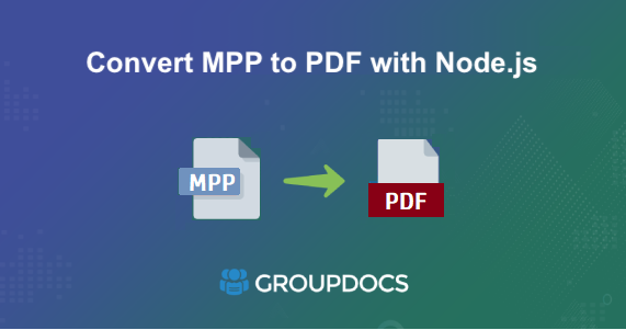 mpp to pdf