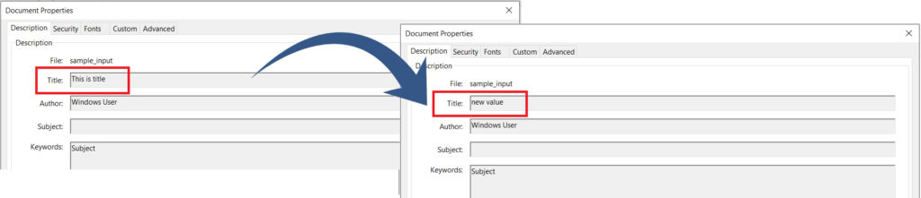 Edit Metadata dengan mencocokkan nama properti menggunakan Regular Expression di Dokumen PDF menggunakan REST API di C#