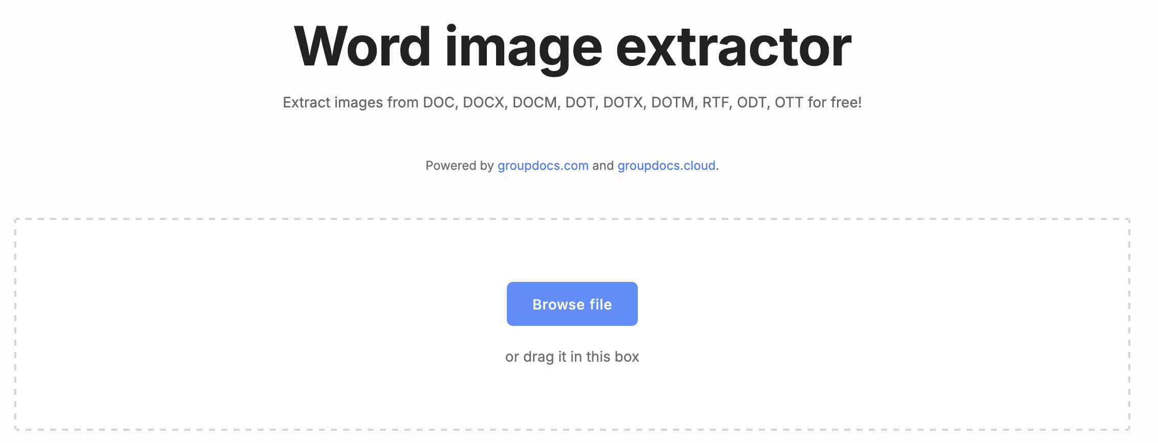 Free Images Extractor