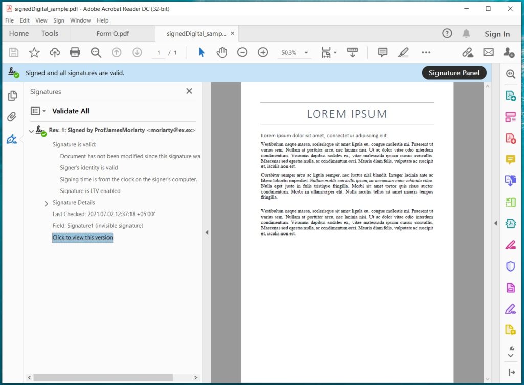 Tandatangani Dokumen PDF dengan Tanda Tangan Digital menggunakan Node.js
