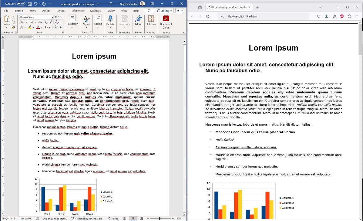 docx to html