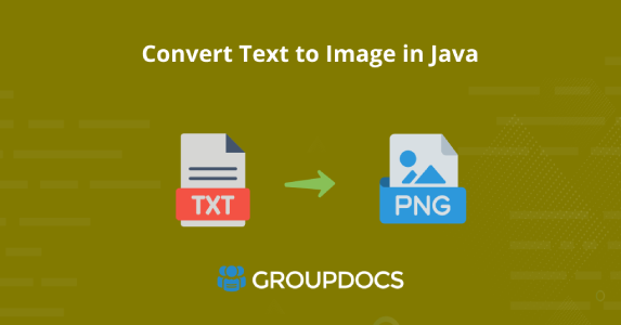 Converti testo in immagine in Java: convertitore da testo a PNG