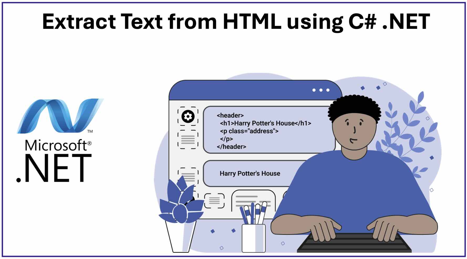 \"estrai testo da HTML\"