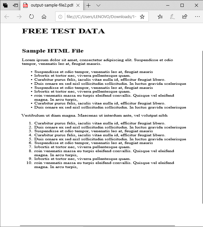 자바에서 크롬 HTML 문서를 PDF로 변환하는 방법