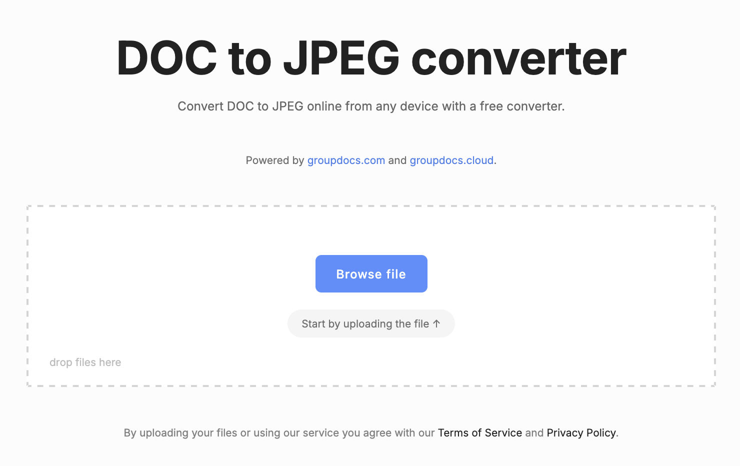 DOCX to JPG 변환기