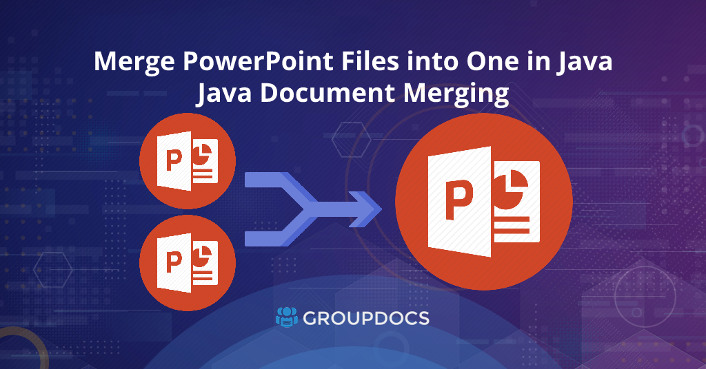 How to combine multiple PowerPoint Files into one in Java