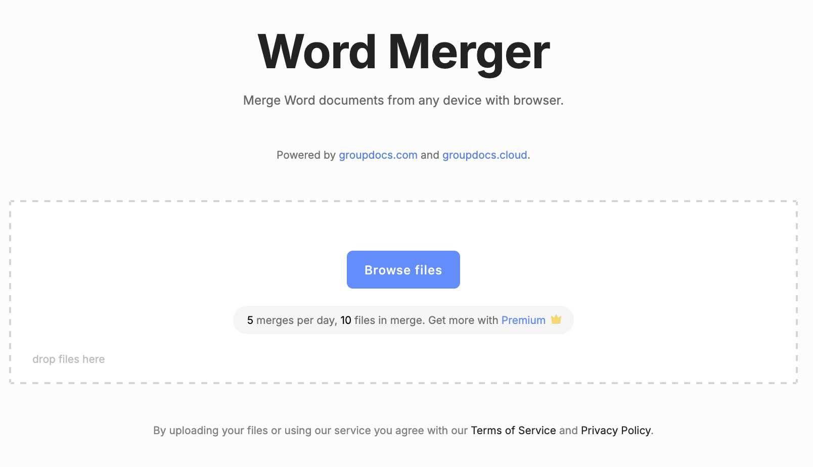 merge word files online