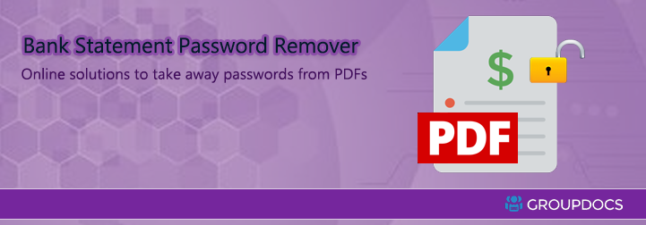 Bank Statement Password Remover
