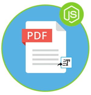 Extract Data from PDF using REST API in Node.js