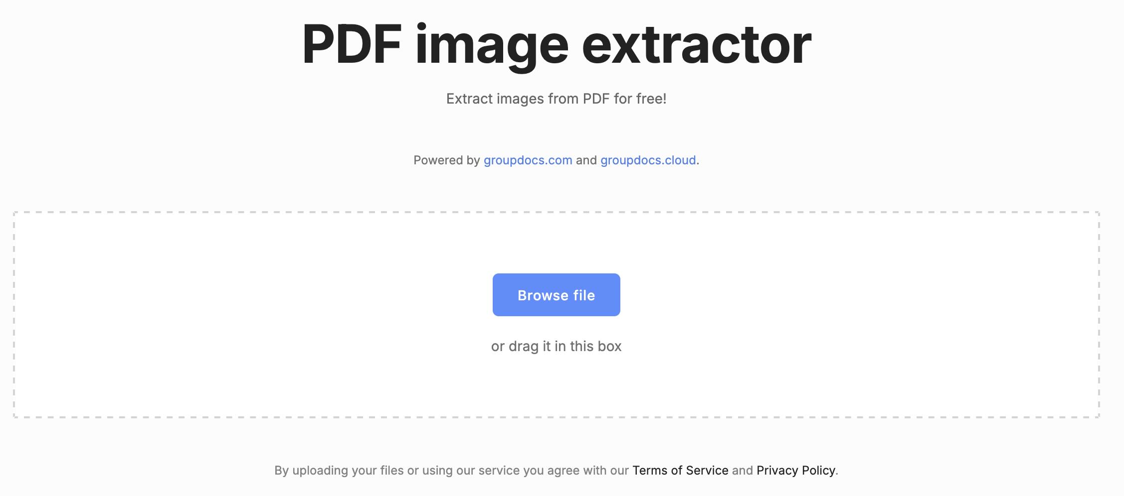 free Image Extractor