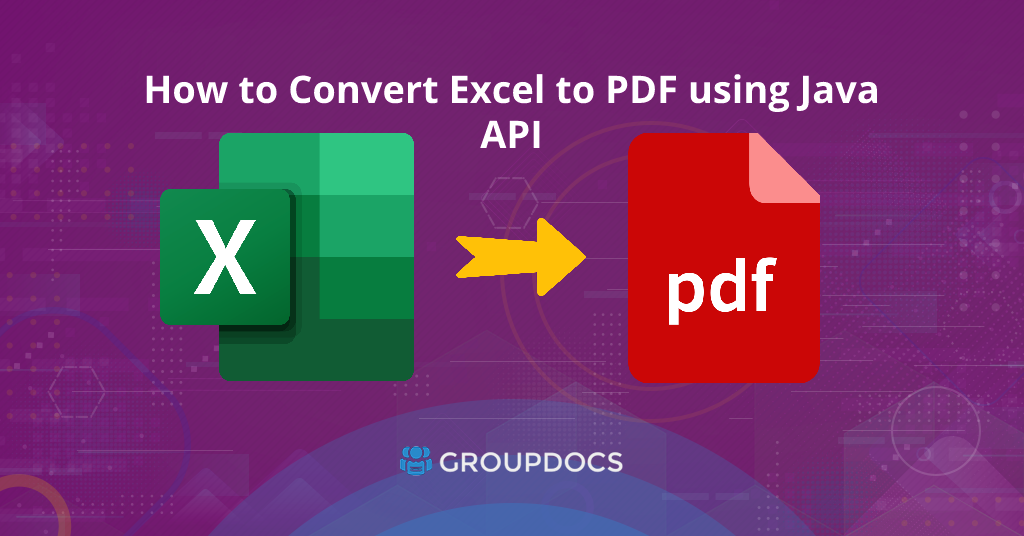 Jak przekonwertować program Excel do formatu PDF za pomocą Java API