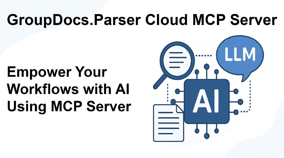 GroupDocs.Parser MCP Server | Parsowanie dokumentów dla agentów AI