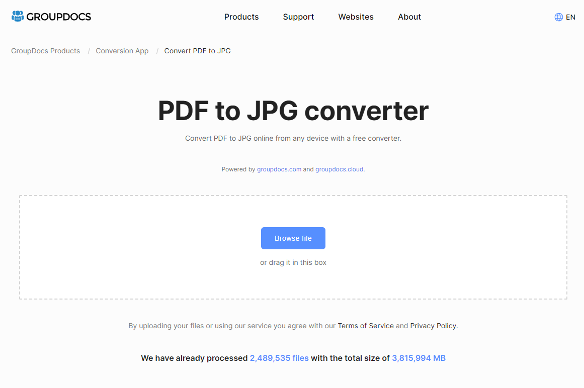 бесплатный PDF в JPG