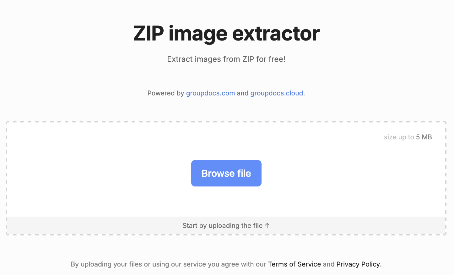 извлечь zip изображения