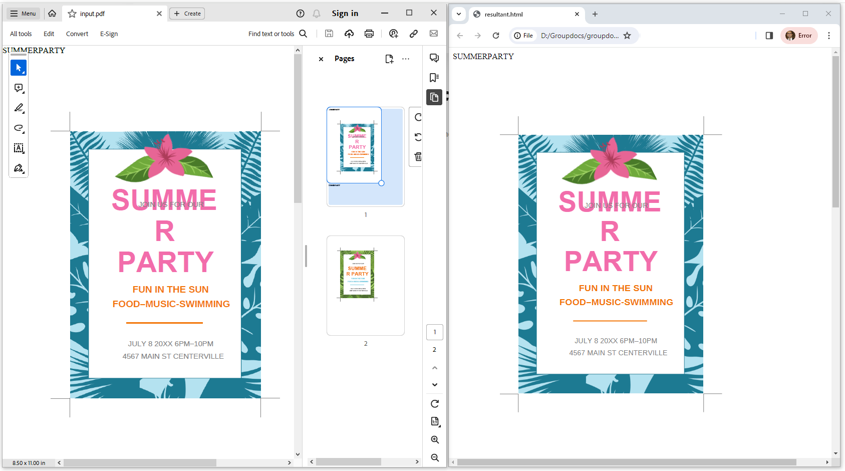 ฟรี pdf เป็น html ออนไลน์
