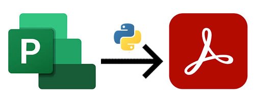 Python'da MPP'yi PDF'ye dönüştürme