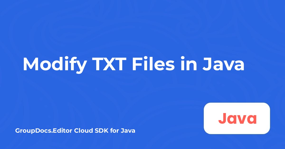 Java'da TXT Dosyalarını Değiştir