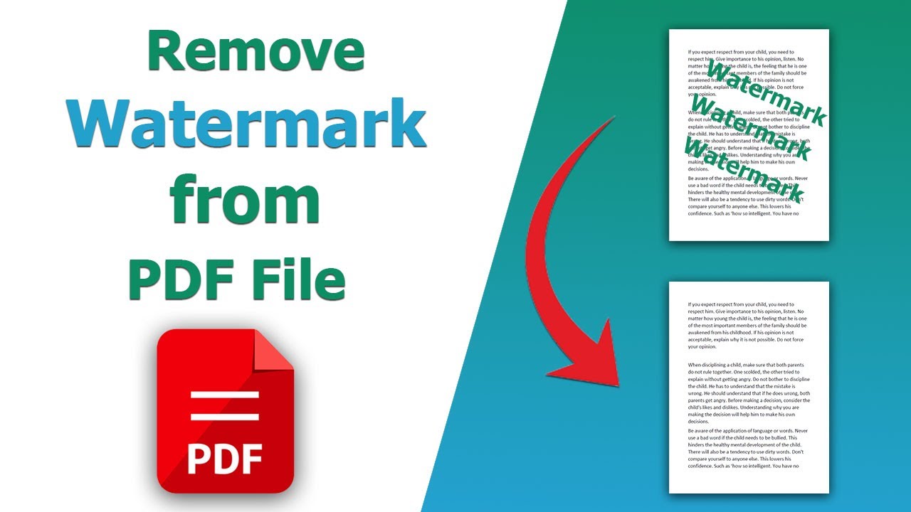 remove pdf watermark in csharp